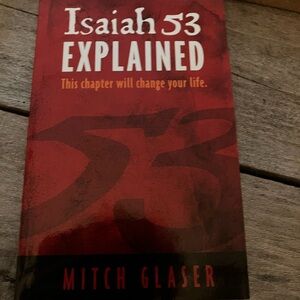*5 for $25 Isaiah 53 Explained Book - Red Cover